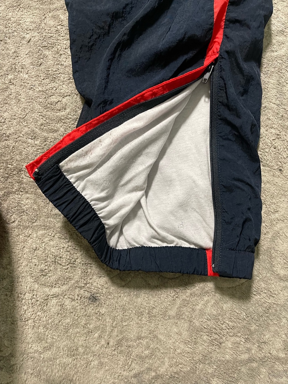 America Perry Ellis Embroidered Windbreaker Sweatpants - Picture 4 of 8